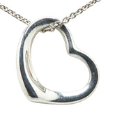 ティファニー ペレッティ オープンハート ネックレス SV925 シルバー レディース TIFFANY&Co. 【中古】